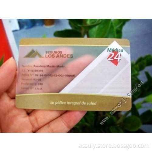 Clear card,PVC clear card,Sell clear card
